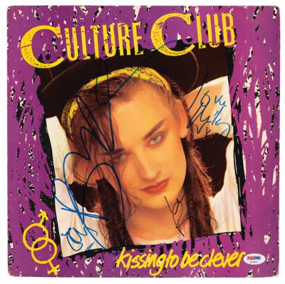 Lot #687 Culture Club Signed Album - Kissing to Be Clever - Image 1