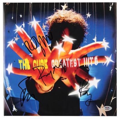 Lot #636 The Cure Signed Album - Greatest Hits
