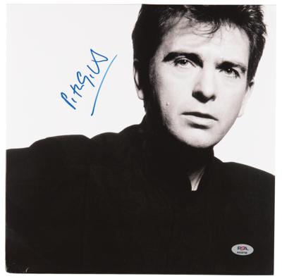 Lot #643 Peter Gabriel Signed Album - So