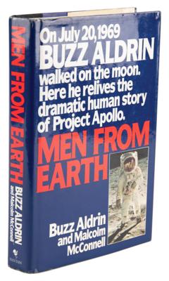 Lot #429 Buzz Aldrin Signed Book - Men From Earth - Image 3