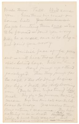 Lot #513 Samuel L. Clemens Handwritten Notes for a Tom Sawyer Stage Adaptation - Image 3