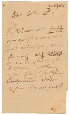 Lot #541 Ludwig van Beethoven Autograph Letter Signed to the Brother-in-Law of Pianist Marie Pachler - Image 2