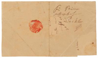 Lot #541 Ludwig van Beethoven Autograph Letter Signed to the Brother-in-Law of Pianist Marie Pachler - Image 4