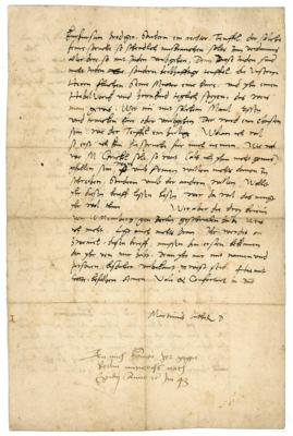 Lot #171 Martin Luther Autograph Letter Signed: "These Jews are not Jews, but devils incarnate who curse our Lord" - Image 2