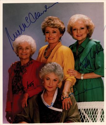 Lot #806 Golden Girls Signed Photograph - Image 1