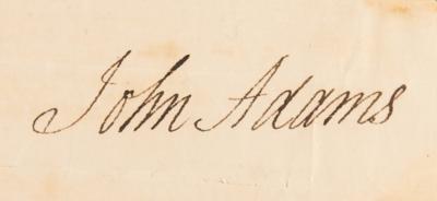 Lot #2 John Adams Document Signed as President - Four-Language Passport for the Ship Minerva - Image 3