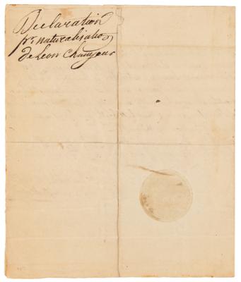 Lot #214 Samuel Chase Document Signed as Chief Judge of Maryland - Image 3