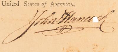 Lot #137 John Hancock War-Dated Signature as Massachusetts Governor (1781) - Image 2