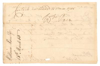 Lot #145 William Paca and Daniel of St. Thomas Jenifer Autograph Document Signed - Image 2