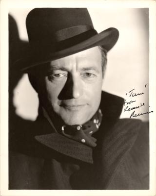 Lot #858 Claude Rains Signed Photograph - Image 1