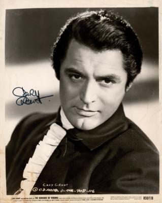 Lot #808 Cary Grant Signed Photograph - Image 1