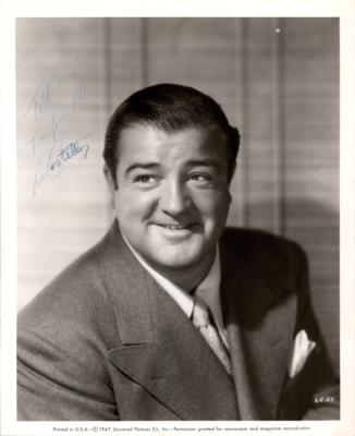 Lot #775 Lou Costello Signed Photograph - Image 1