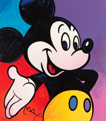 Lot #483 Peter Max Limited Edition 'Mickey Suite' of (4) Mickey Mouse Serigraphs - Image 2