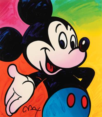 Lot #483 Peter Max Limited Edition 'Mickey Suite' of (4) Mickey Mouse Serigraphs - Image 3