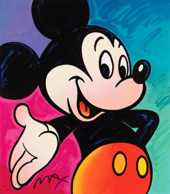 Lot #483 Peter Max Limited Edition 'Mickey Suite' of (4) Mickey Mouse Serigraphs - Image 4