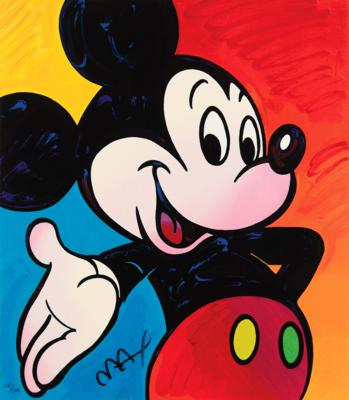 Lot #483 Peter Max Limited Edition 'Mickey Suite' of (4) Mickey Mouse Serigraphs - Image 5