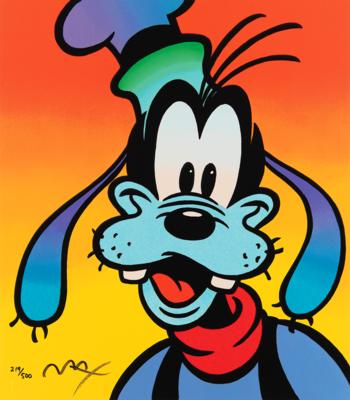 Lot #485 Peter Max Limited Edition 'The Goofy Suite' (4) Serigraphs - Numbered 219/500 - Image 2