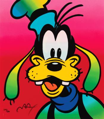 Lot #485 Peter Max Limited Edition 'The Goofy Suite' (4) Serigraphs - Numbered 219/500 - Image 5