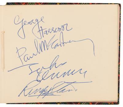 Lot #546 Beatles Signatures (c. 1963) -