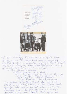 Lot #560 Rolling Stones Signed Fan Club Promo Card (c. 1963) - Image 6