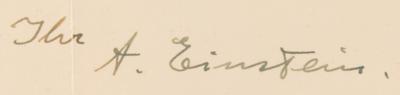 Lot #186 Albert Einstein Autograph Letter Signed to a Unified Field Theory Collaborator: "Have been calculating very busily" - Image 3