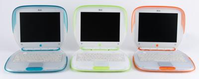 Lot #4077 Apple iBook G3 Laptops (6) in All Colors (with Boxes): Blueberry, Tangerine, Graphite, Indigo, and Key Lime - Image 4