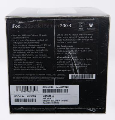 Lot #4221 Apple iPod U2 Special Edition (2004, Sealed - 20GB) - Image 5