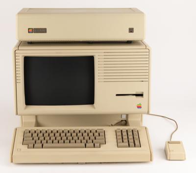 Lot #4046 Apple Lisa 2 Computer Set with Keyboard, Mouse, and ProFile Hard Drive - Image 2