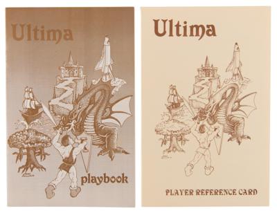 Lot #4274 Richard Garriott: Ultima Fantasy Role-Playing Game for Apple II, with Original Manual and Packaging - Image 4