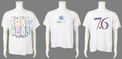 Lot #4171 Apple (3) Early macOS T-Shirts - Image 1