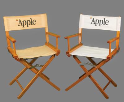 Lot #4141 Apple (2) Director's Chairs