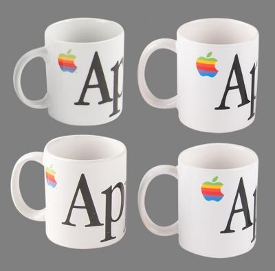 Lot #4148 Apple Computer (4) Coffee Mugs - Image 1