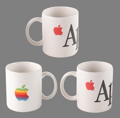 Lot #4149 Apple Computer (3) Coffee Mugs - Image 1