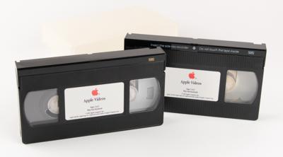 Lot #4161 Apple Videos (2) VHS Tapes - Image 1