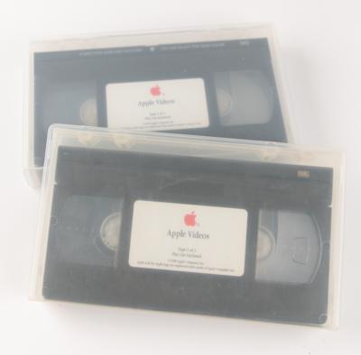 Lot #4161 Apple Videos (2) VHS Tapes - Image 2