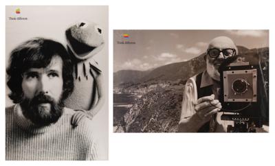 Lot #4176 Apple: Ansel Adams and Jim Henson 'Think Different' Posters - Image 1