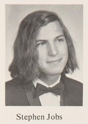 Lot #4012 Steve Jobs 1972 High School Yearbook - Image 3