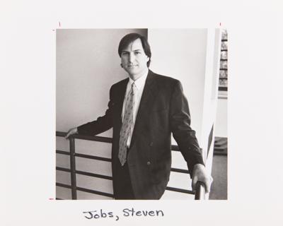 Lot #4013 Steve Jobs Original Press Photograph