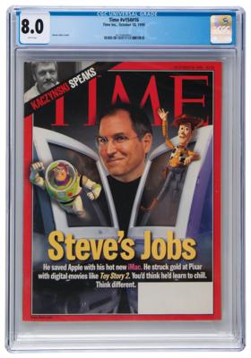 Lot #4016 Steve Jobs: Time Magazine from October