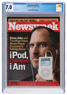 Lot #4017 Steve Jobs: Newsweek Magazine from