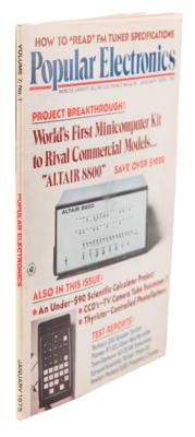 Lot #4254 Altair 8800: Popular Electronics Magazine from January 1975 - Image 2