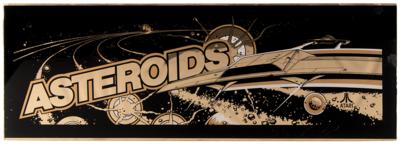 Lot #4276 Asteroids 50,000th Arcade Cabinet Gold