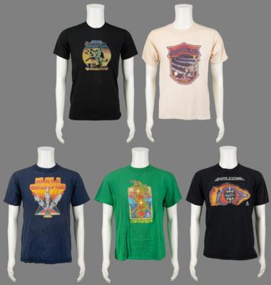 Lot #4277 Classic Arcade and Pinball T-Shirts (5)