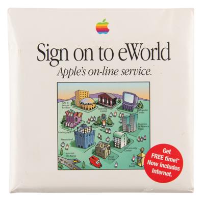 Lot #4074 Apple Computer eWorld Promotional Material and Sealed Disk - Image 2