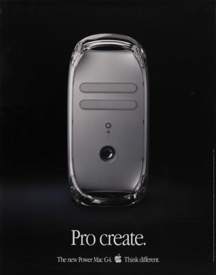 Lot #4196 Apple Power Mac G4 and G4 Cube (2) Posters - Image 2