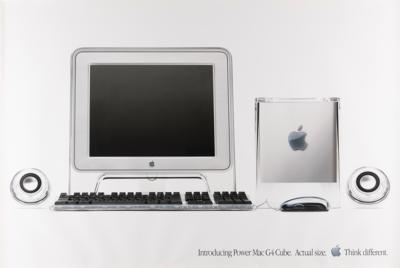 Lot #4196 Apple Power Mac G4 and G4 Cube (2) Posters - Image 3