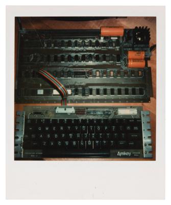 Lot #4001 Steve Jobs: (3) Apple-1 Prototype Polaroid Photographs Given to Paul Terrell of the Byte Shop in 1976 - Image 3