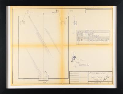 Lot #4026 Ron Wayne's Collection of (12) Apple II Cabinet Design Blueprints - Image 3