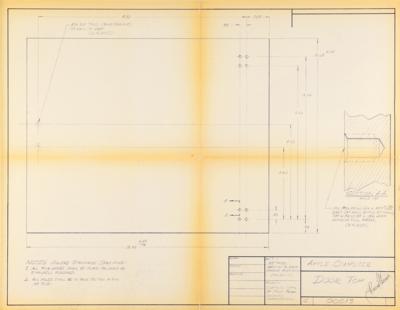 Lot #4026 Ron Wayne's Collection of (12) Apple II Cabinet Design Blueprints - Image 4