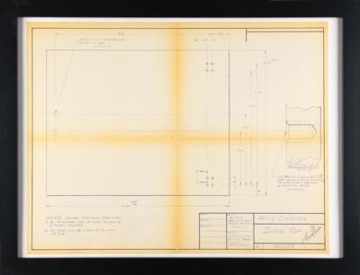 Lot #4026 Ron Wayne's Collection of (12) Apple II Cabinet Design Blueprints - Image 5